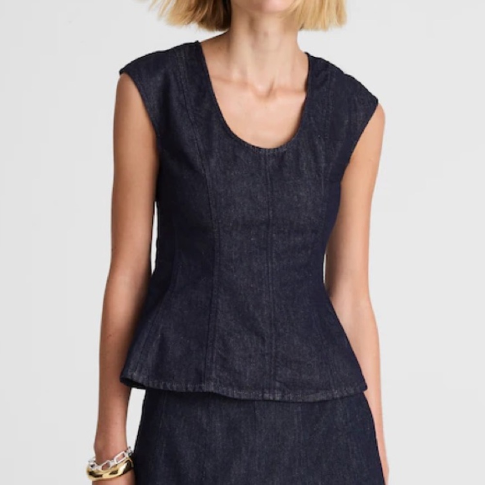 Madewell Denim Top